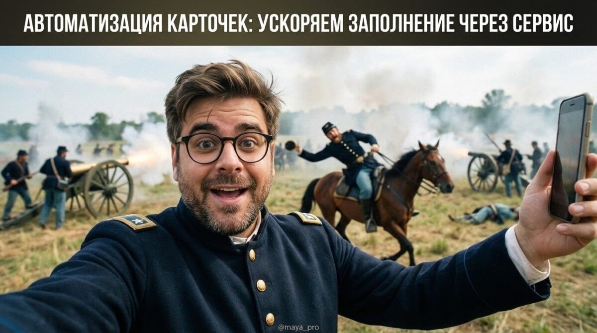    Как ускорить заполнение карточек на маркетплейсах с помощью сервиса Артур Хорошев