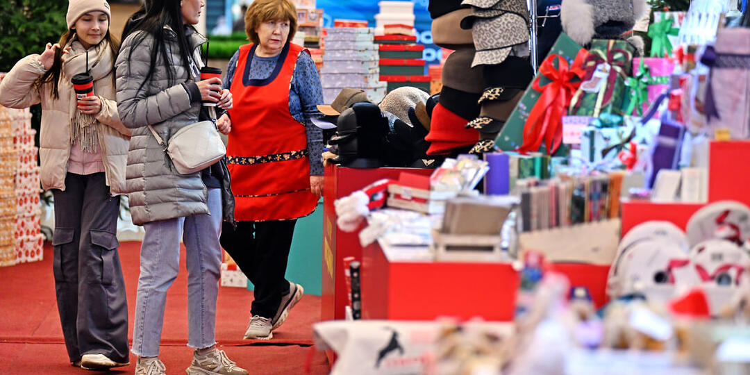 Предновогодний ажиотаж перешел в ТЦ