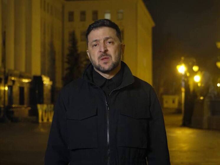     Владимир Зеленский. Фото: кадр из видео.