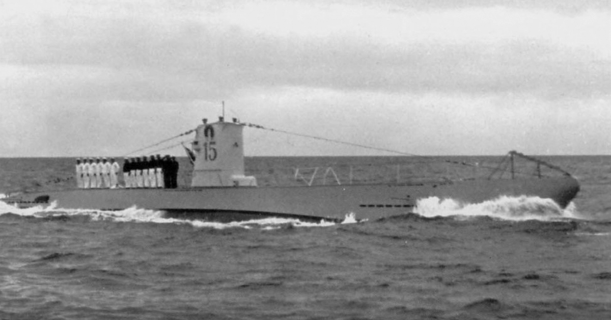 Немецкая подводная лодка U-15 серии IIB