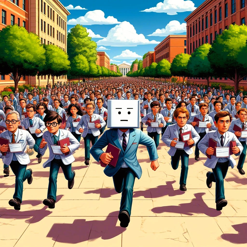 Ученые погони за дипломами, степенями, научными рейтингами, индексами Хирши-Мирши