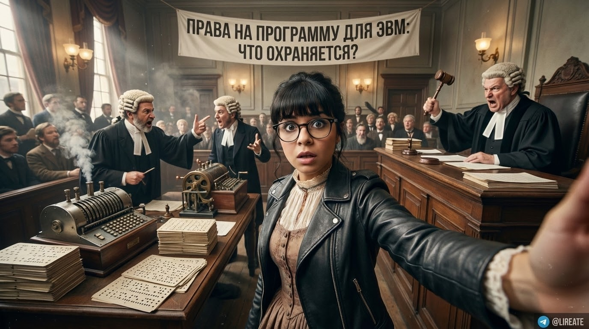    Авторское право на программное обеспечение Лирейт