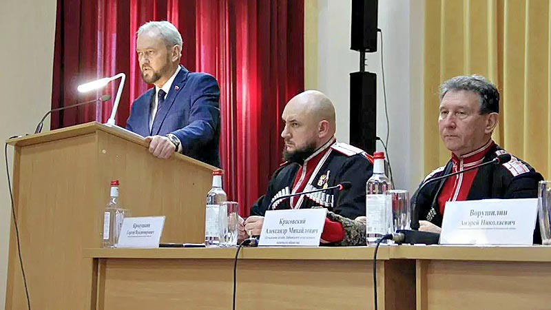    Кубанское казачество служит интересам страны