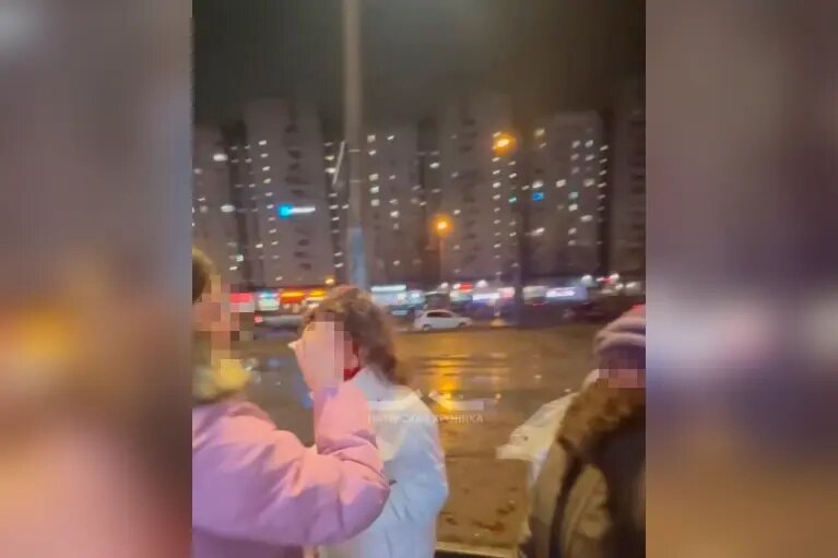    Фото: кадр видео из Telegram-канала «Питерская хроника»