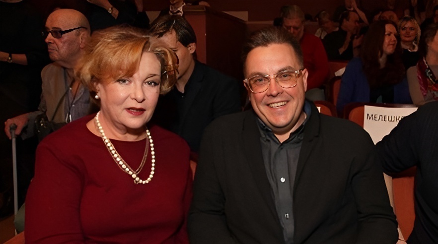 Нина Дворжецкая и Алексей Колган