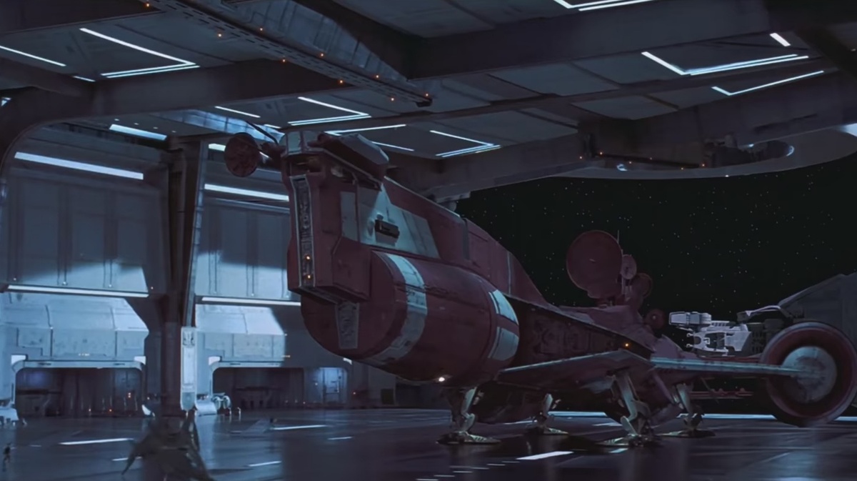 Крейсер «Сияющий VII». Фото: Lucasfilm