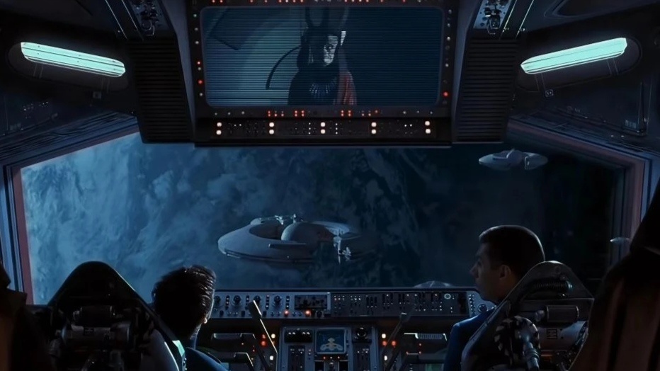 Экипаж корабля запрашивает у Нута Ганрея посадку. Фото: Lucasfilm