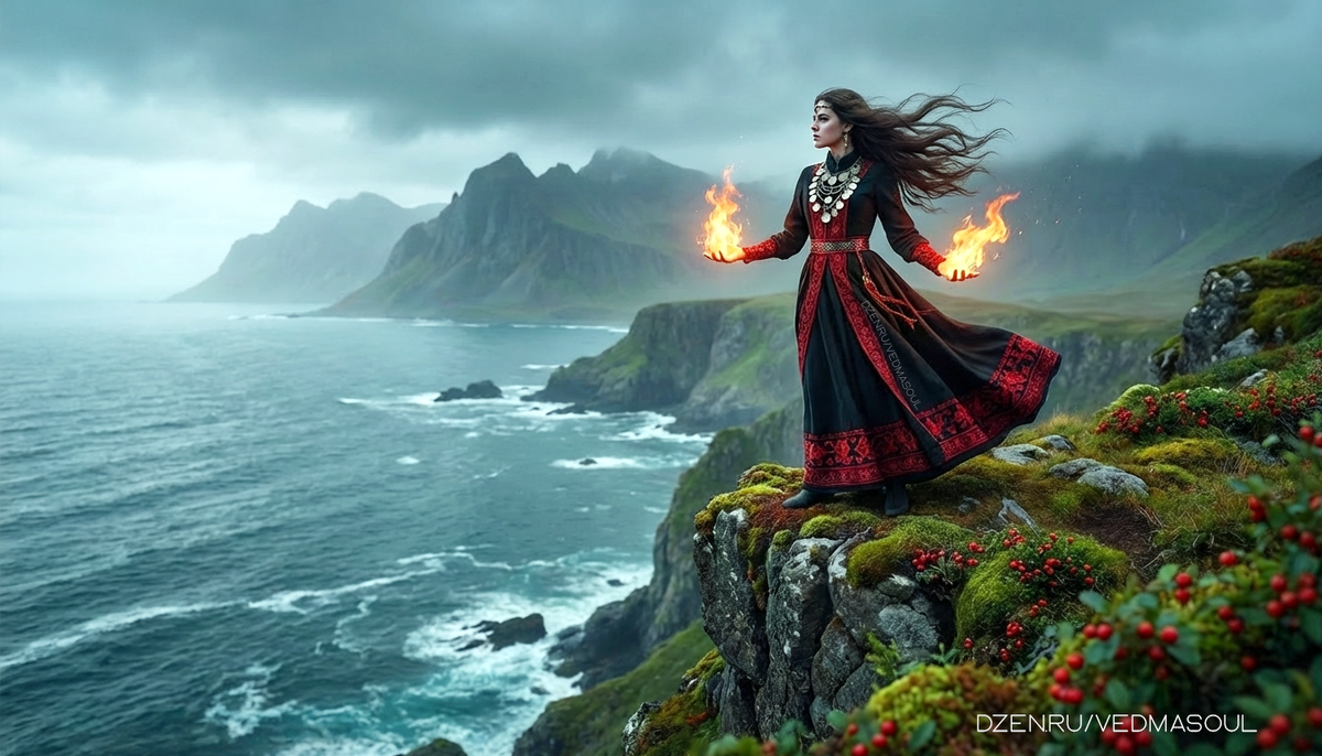 © Авторское изображение @vedmasoul. Cгенерировано ИИ. Порча, чистка, гадание, крадник