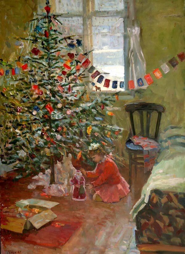 Иллюстрация: Гатин С.З. «Утро нового года»