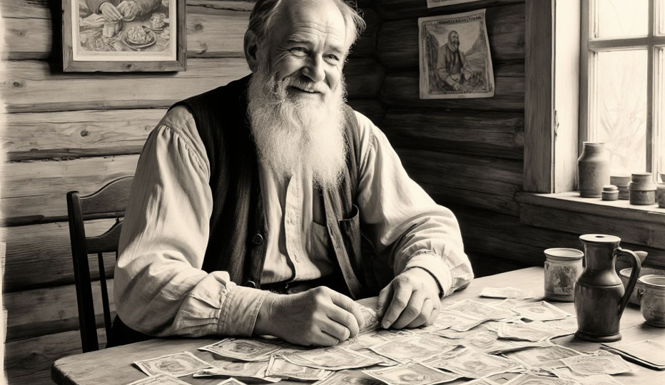 Легчайший способ заслужить вернейший пенсион (1894г.)