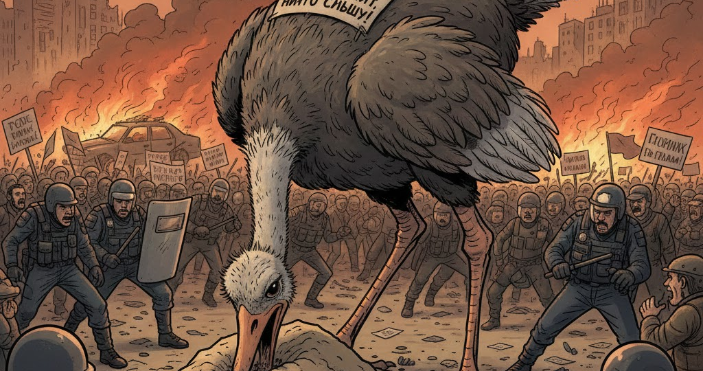 🐪 Политика страуса: Спрятать голову в песок не получится