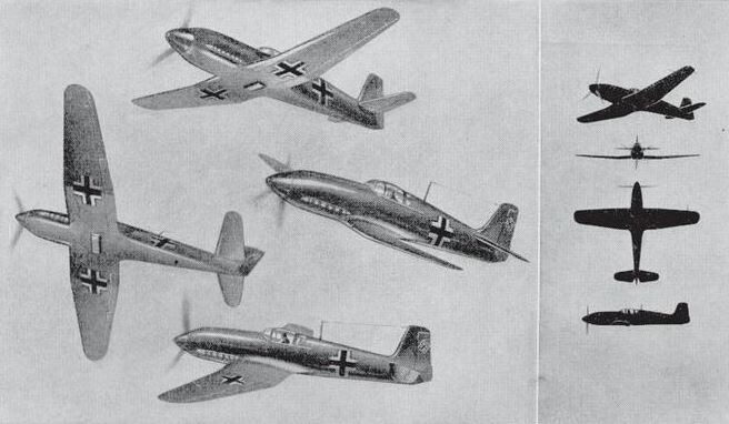Так изображали в справочниках He.113 
