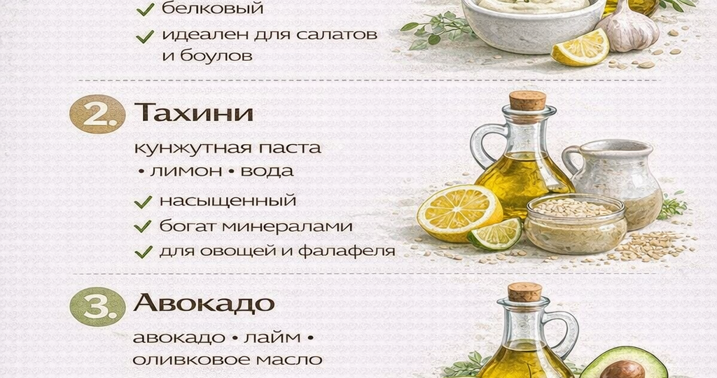 Соусы без майонеза 5 вкусных рецептов