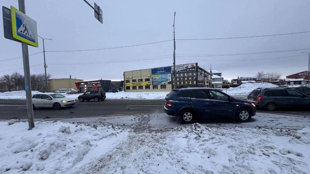    Кадры с места аварии   УМВД Оренбуржья