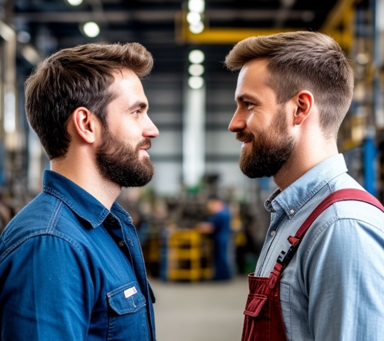 До и после...