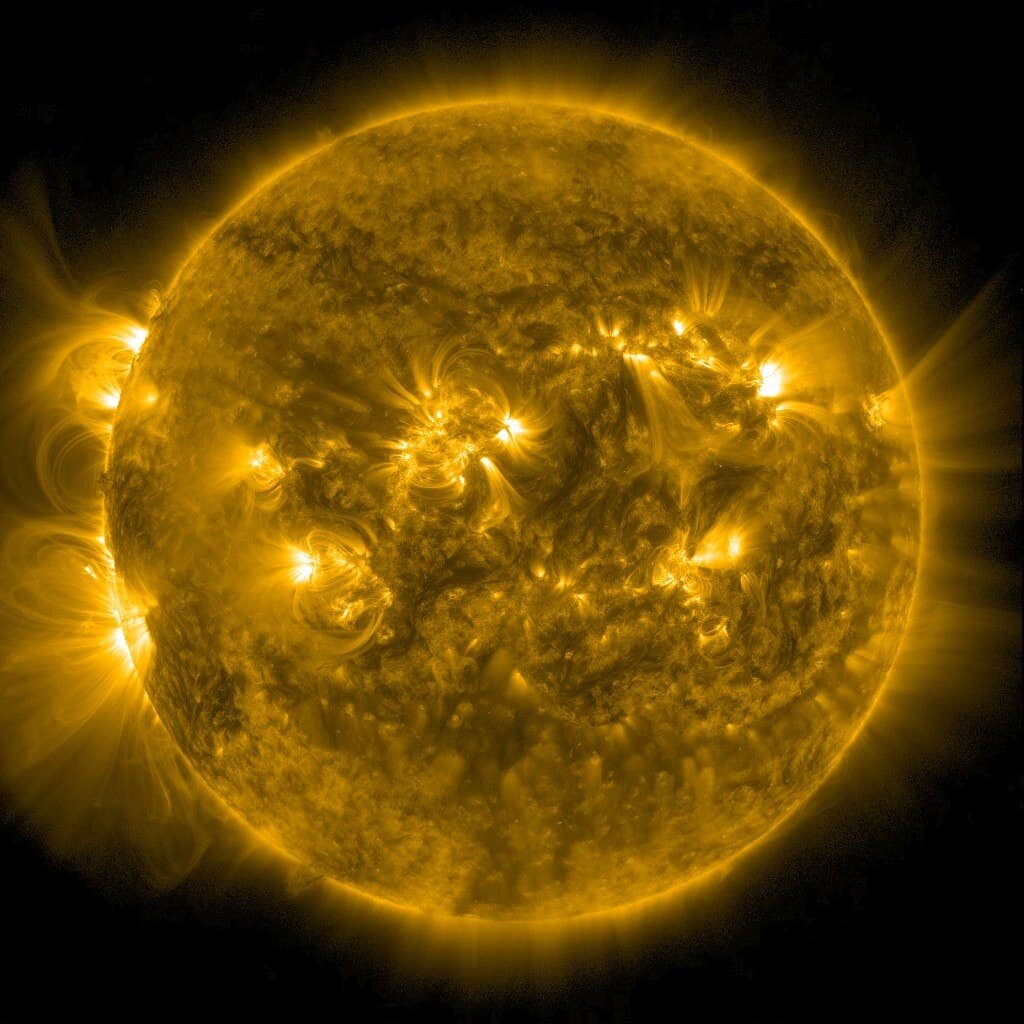   Вспышка на Солнце