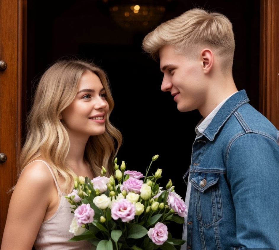 Саша пришёл к Аделине