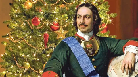 Указ Петра I опереносе празднования Нового года  1 сентября на 1 Января. Из картинок Яндекса 