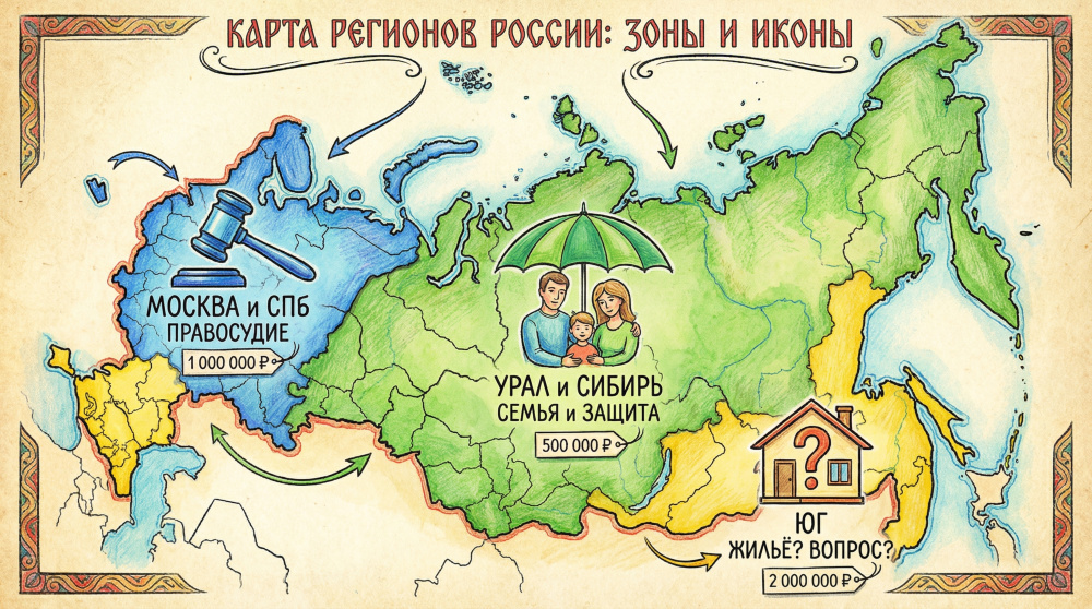    Региональная специфика судебной практики: от формализма в столицах до социальной защиты в регионах