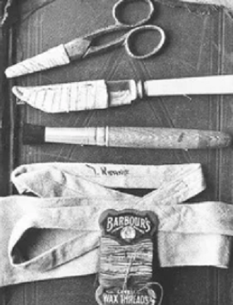 Фотография содержимого чемодана