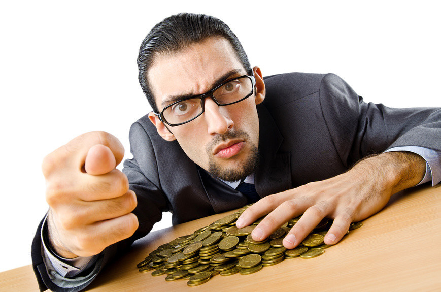 Скупость становится болезнью души.