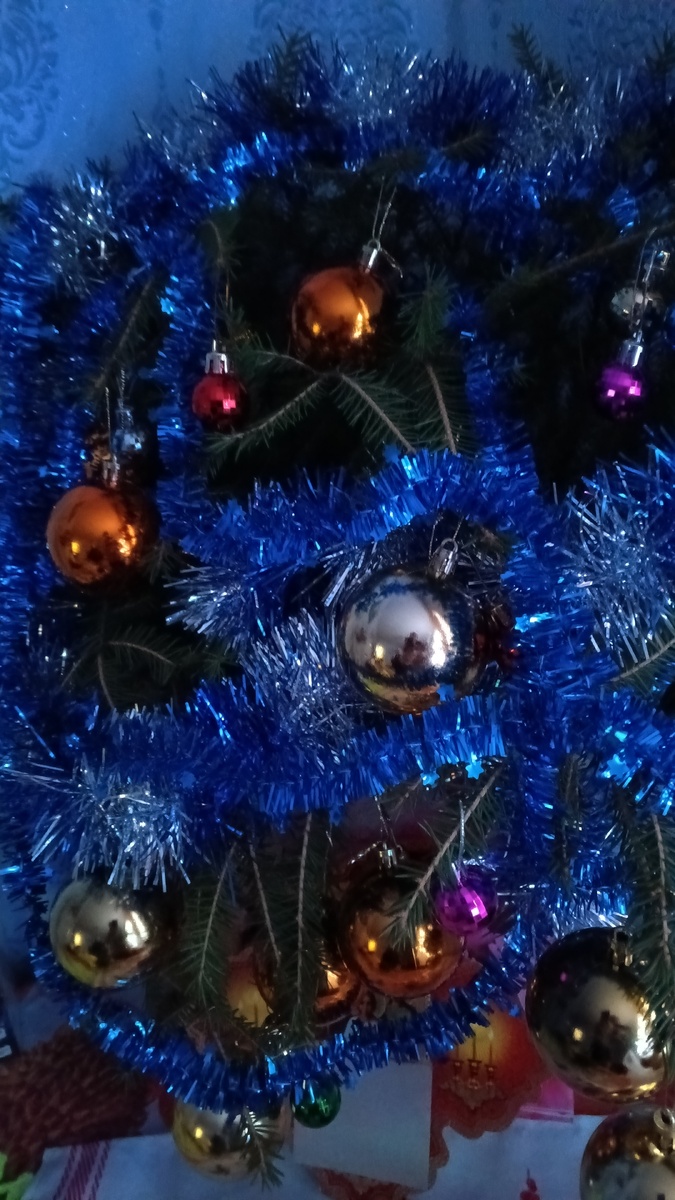 фото автора: мама украсила дом к новому году