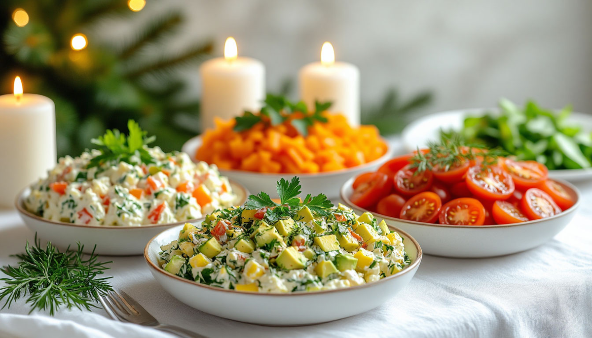 Топ-5 новогодних салатов: от классики до современных шедевров 