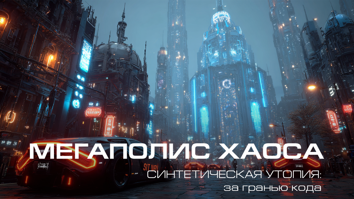Иллюстрация к роману «Синтетическая утопия: за гранью кода»