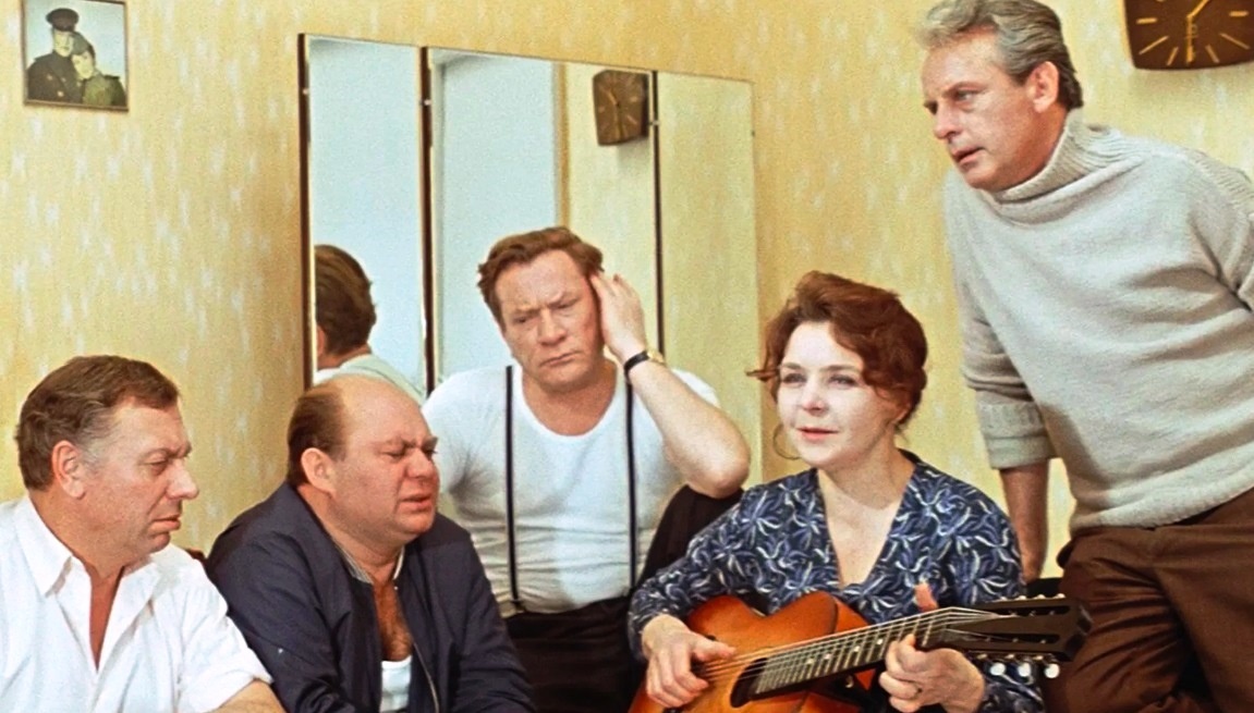 Скриншот автора. Фильм "Белорусский вокзал". 