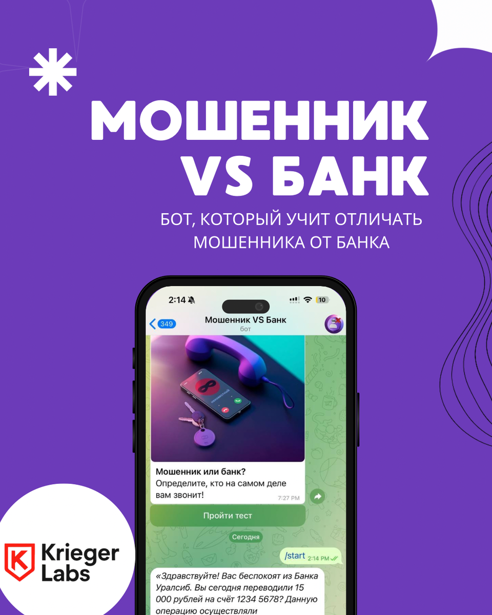 Интерфейс бота