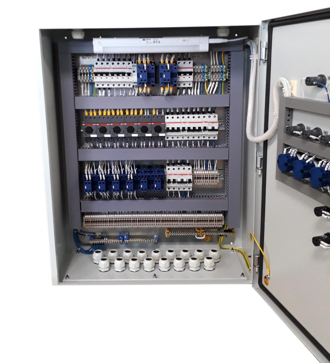 Пример щита управления производства НТК Приборэнерго