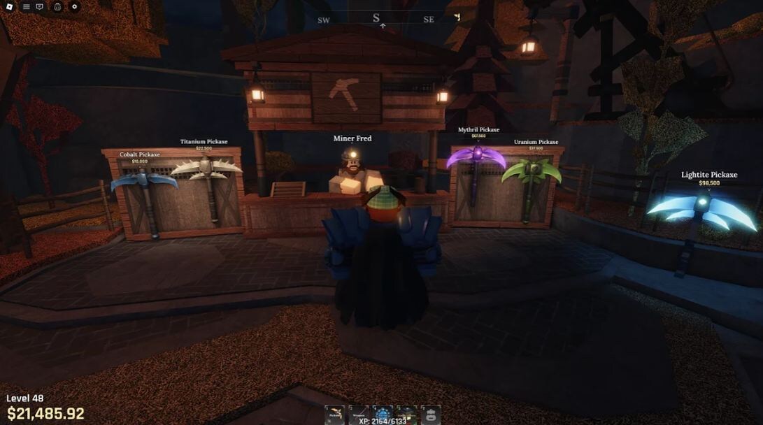 Забираем награды за квесты, выбиваем лут из монстров и не забываем про журнал достижений (Index) в The Forge Roblox