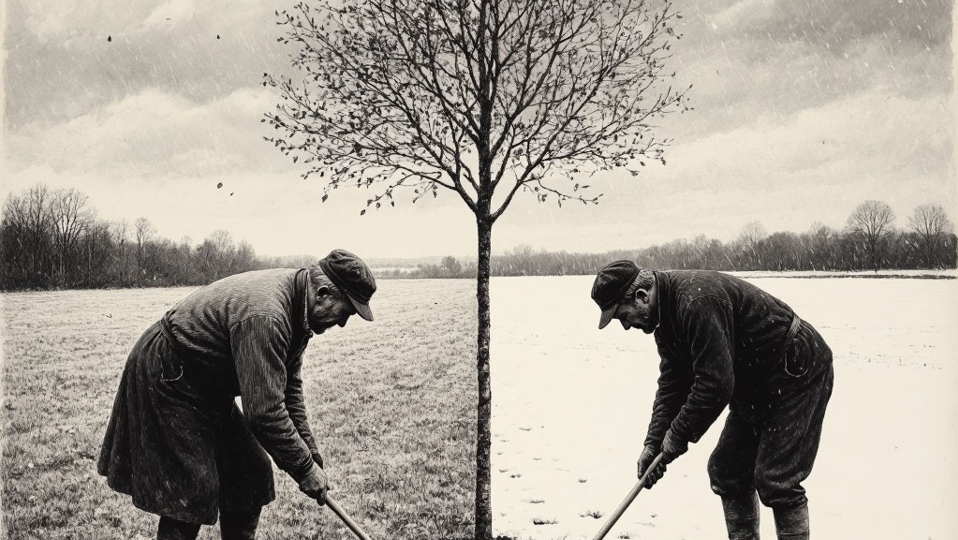 Время посадки плодовых деревьев (1894г.)