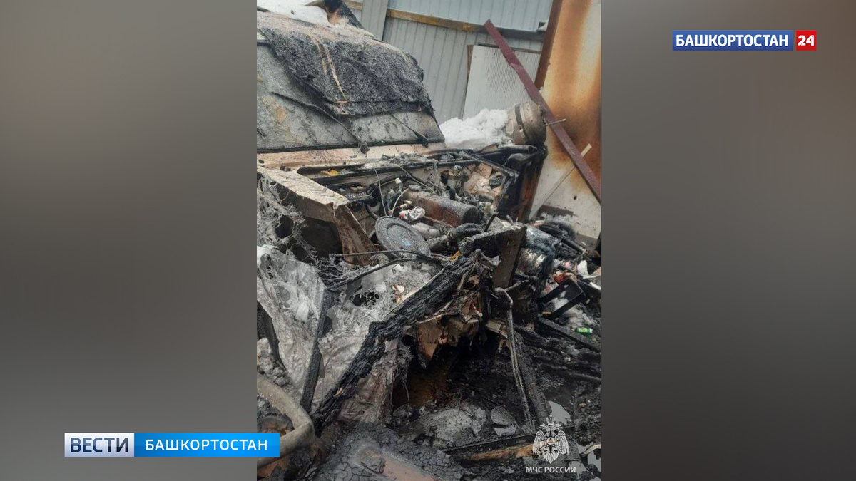    В садовом товариществе под Уфой при пожаре пострадала 48-летняя женщина