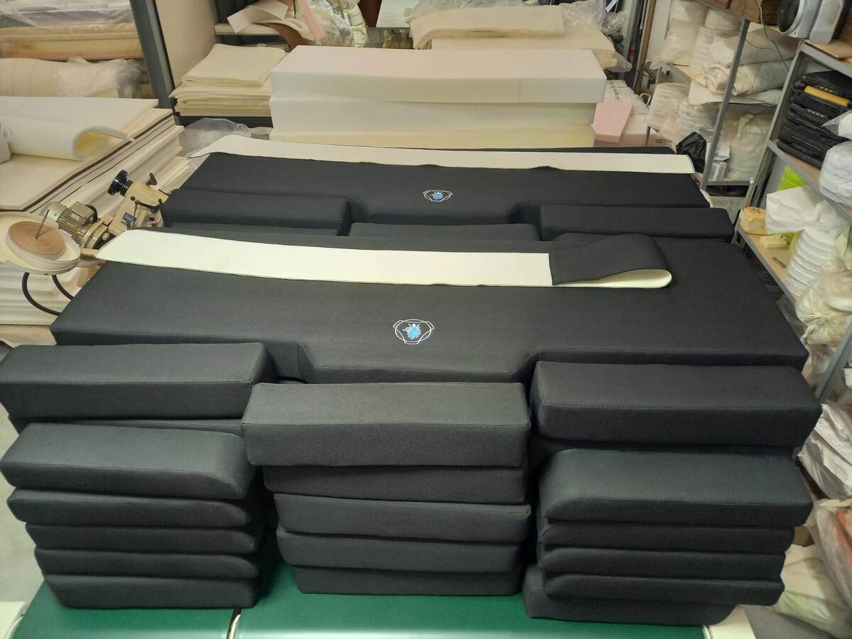 Отгрузка партии из 10 матрасов СПАЛБЕР Комфорт SCANIA R5 для ТК из Москвы. Фото Спалбер_2.