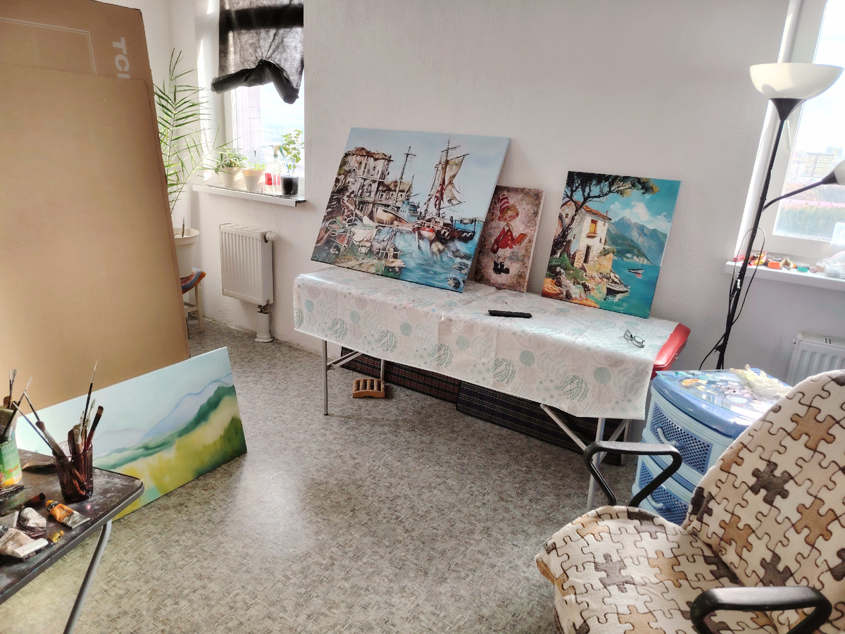 Работа кипит 