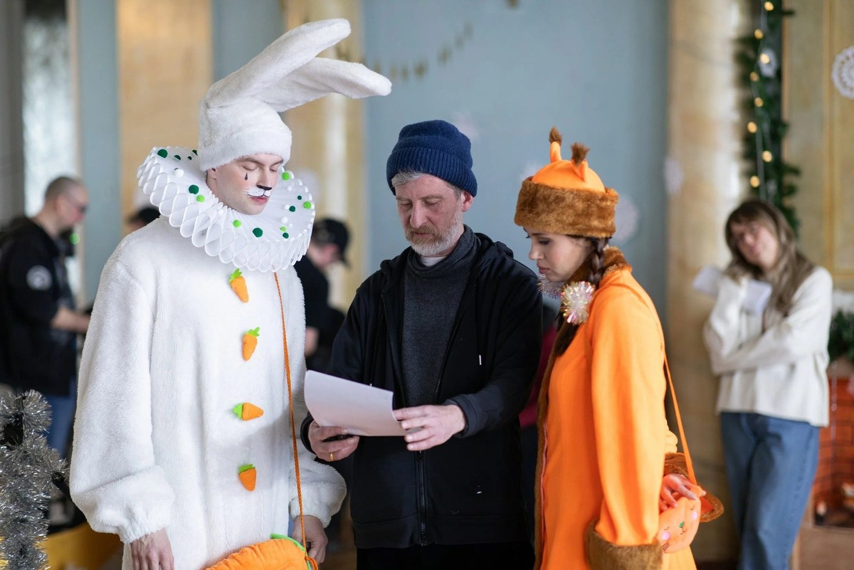 Фото со съёмок фильма «Тик-так», Artmasters Production, 2025