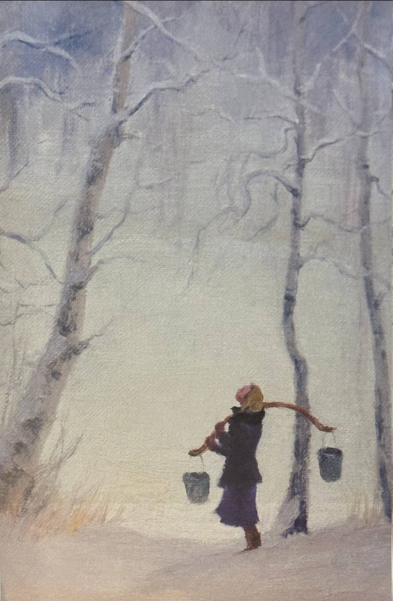 Борис Неменский. «Иней». 1955