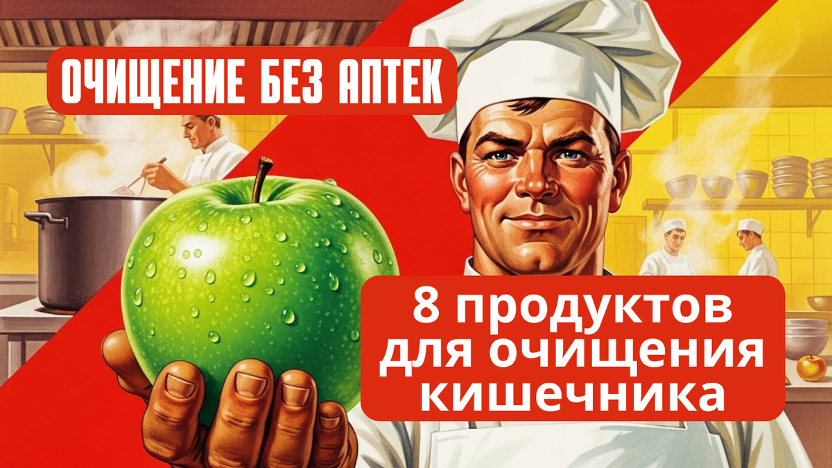 8 простых продуктов для чистого кишечника: без таблеток, без лишних затрат, с реальным эффектом