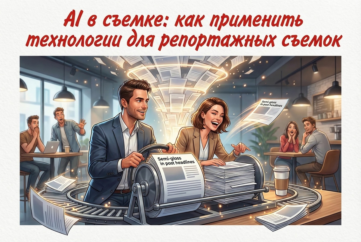    AI в фотографии: внедрение новых технологий для улучшения репортажной съемки Евгений Прокушев