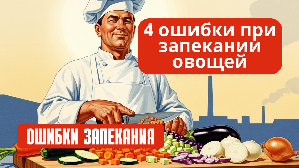 4 ошибки при запекании овощей, которые портят ужин — и как исправить их за 30 минут 