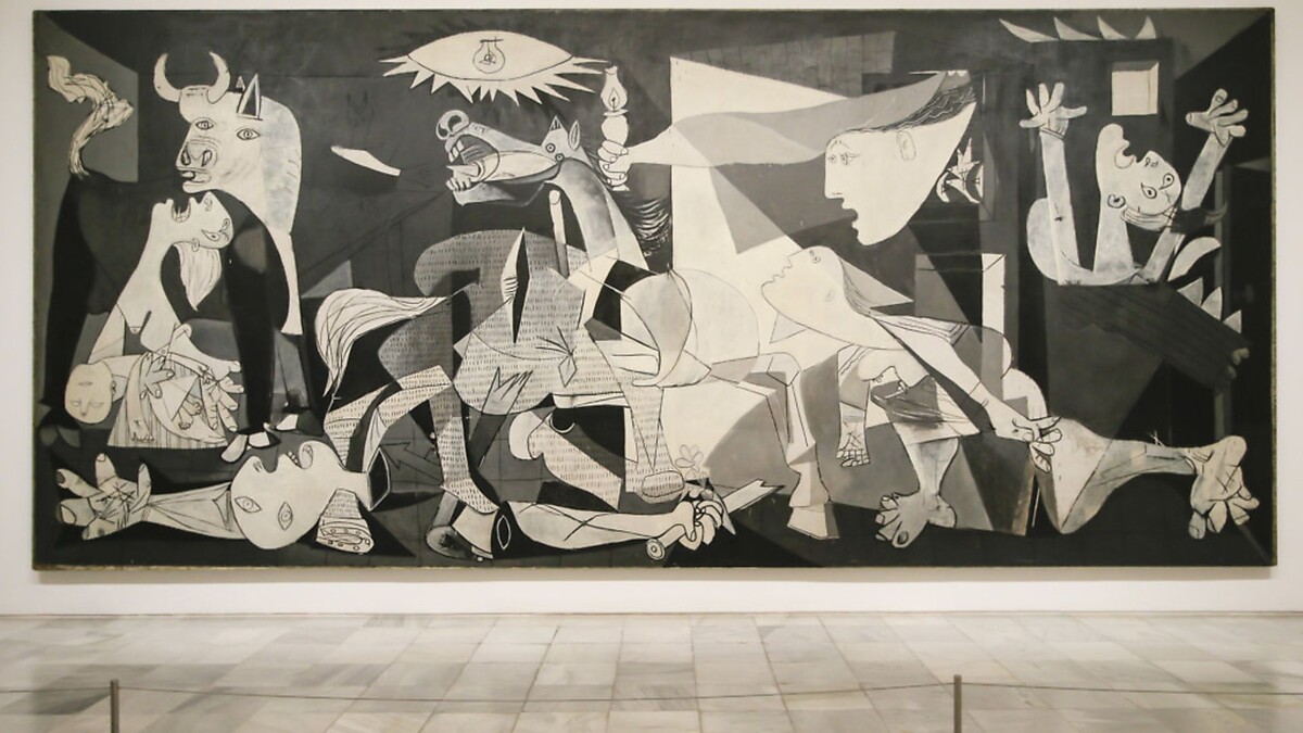 Сама картина "Герника"