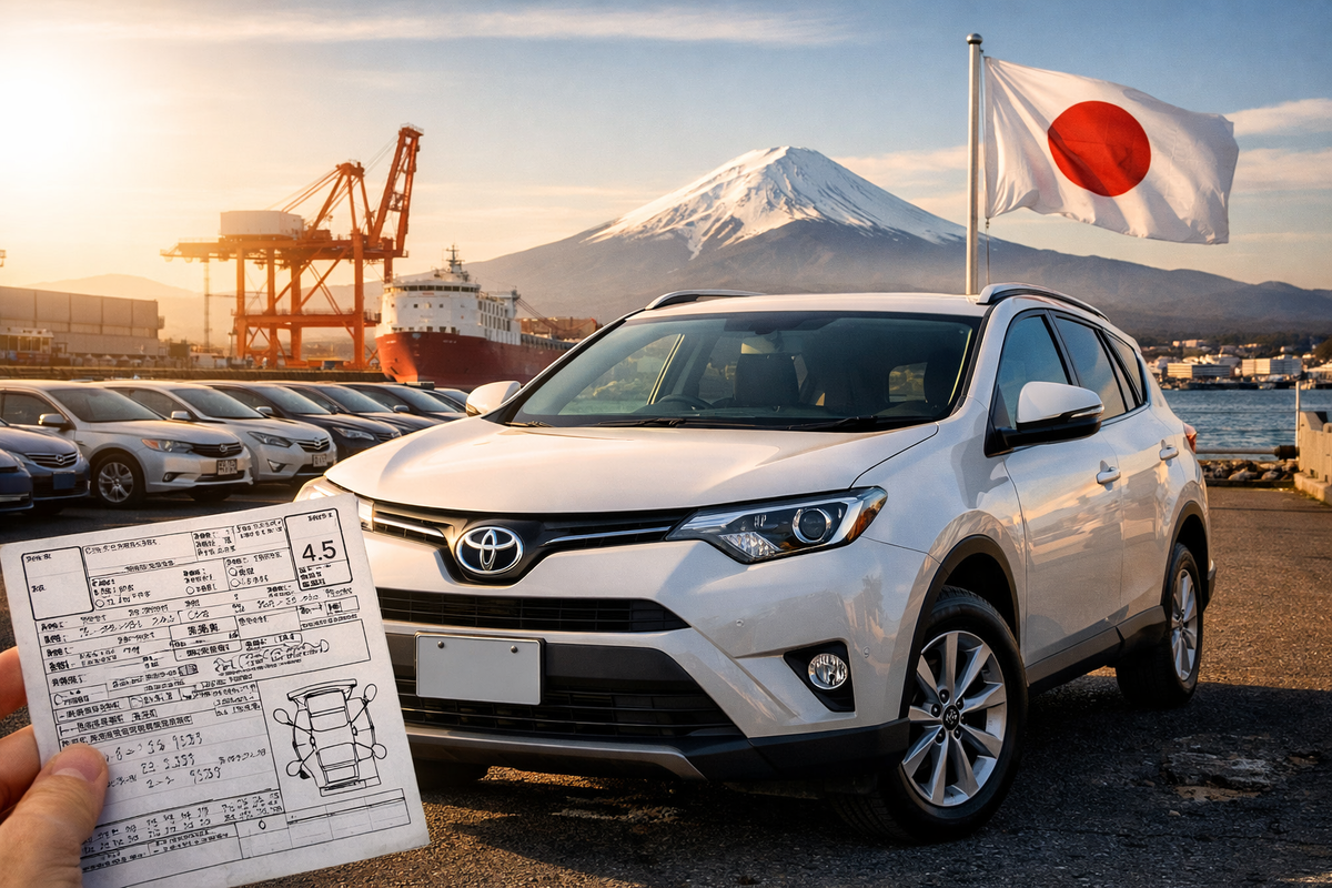 Ежедневно на аукционах Японии продают тысячи надежных авто