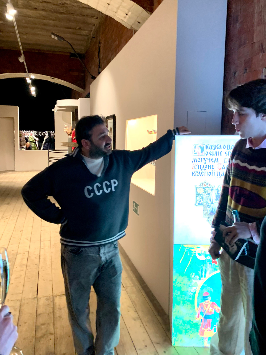 Сарик Андреасян и актер Алексей Онежен