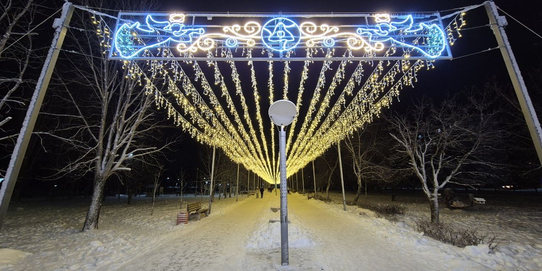 300 метров красоты. Самое большое в России "звездное небо"