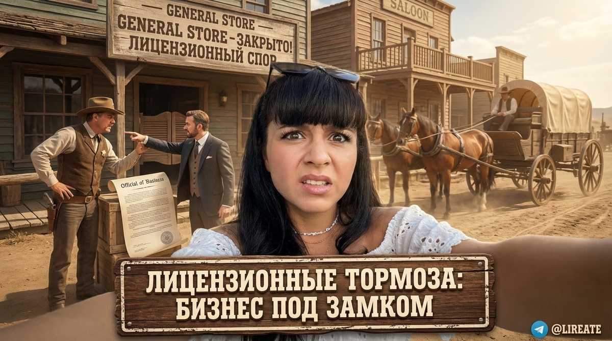    Проблемы, возникающие из-за ограничения лицензий на интеллектуальную собственность Лирейт