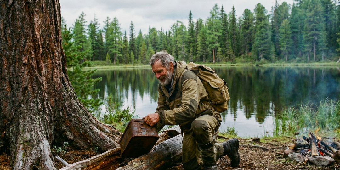 НАХОДКА У ТАЁЖНОГО ОЗЕРА...