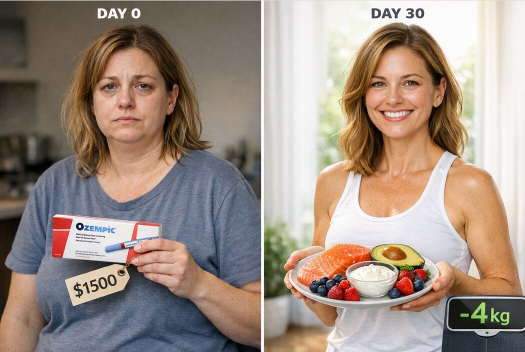 Результаты протокола активации собственного GLP-1 через питание: сравнение до и после, 7-дневный план, продукты для естественного похудения без инъекций