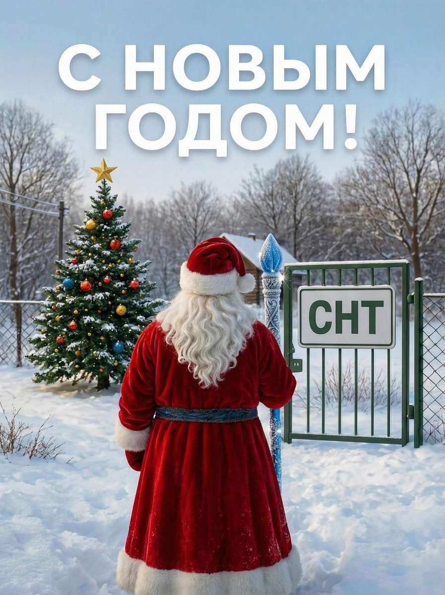 С Новым годом.