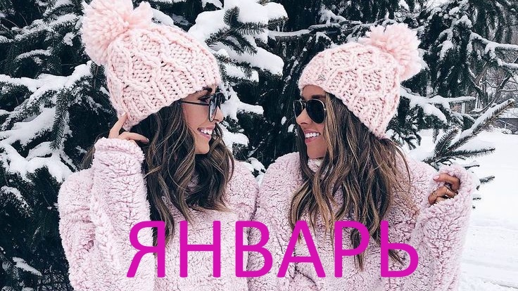 Близнецы в январе. Фото Pinterest